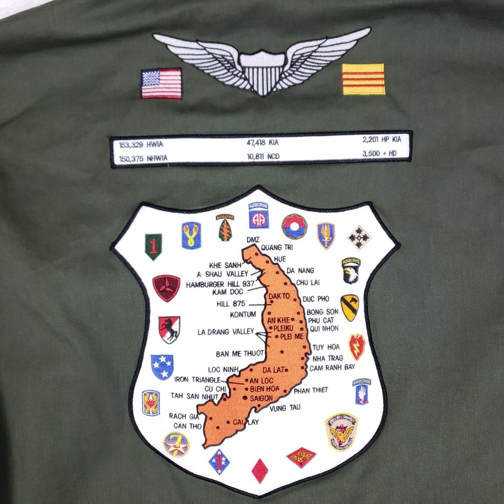 Tru-Spec Vietnam War Commemorative Fatigue Jacket XXL Green Military Patch - Picture 8 of 10